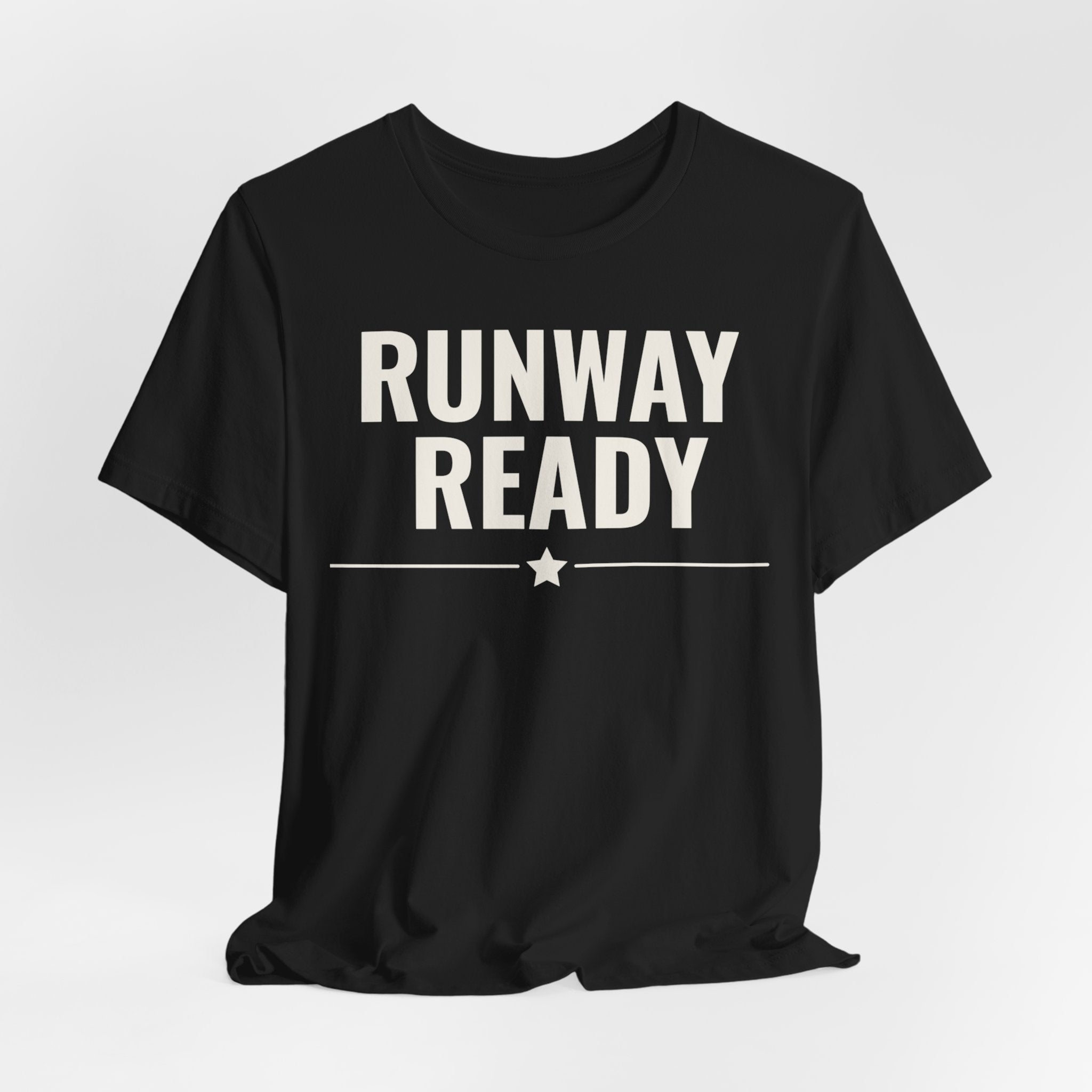 Runway Ready Tee — Aviation-Inspired Graphic T-Shirt