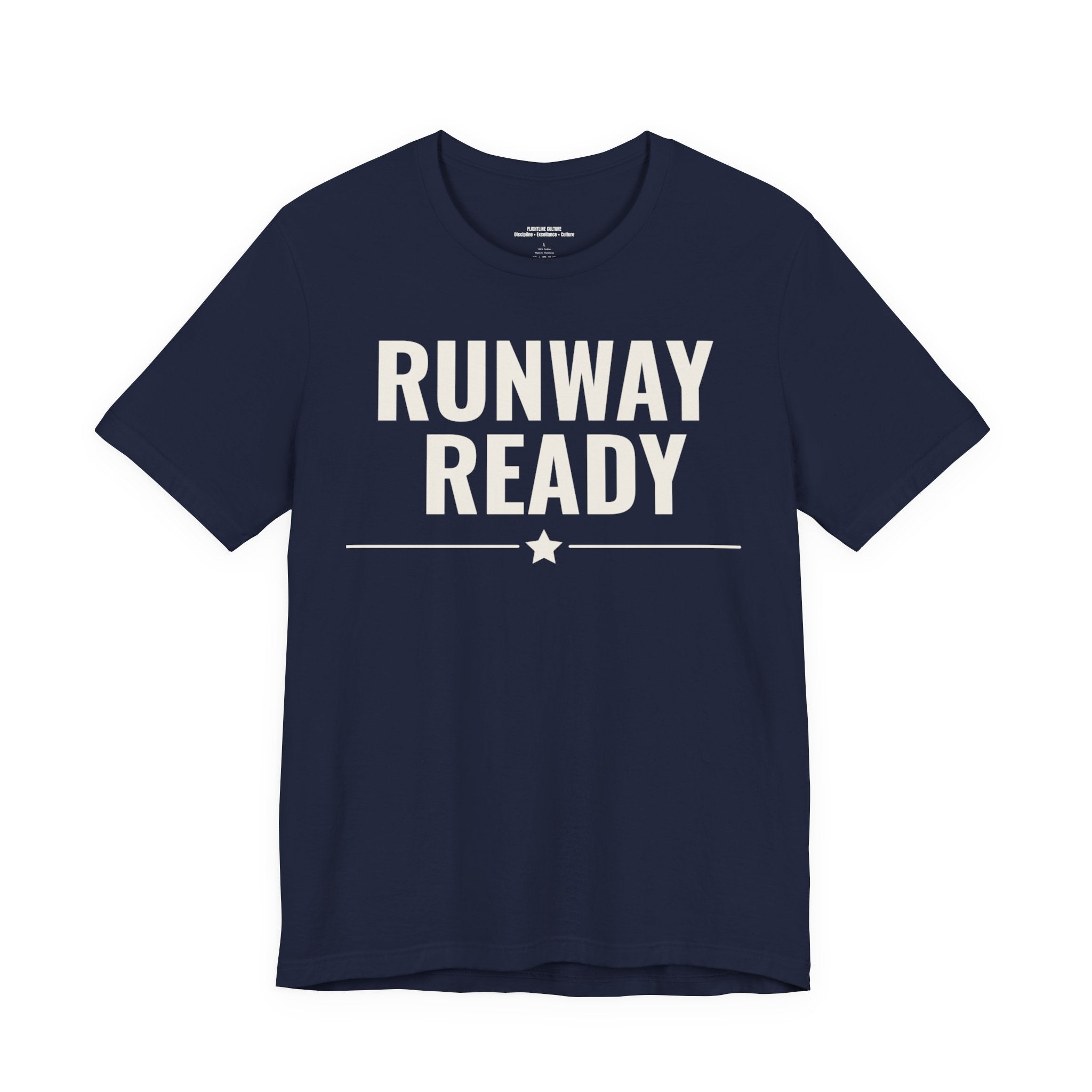 Runway Ready Tee — Aviation-Inspired Graphic T-Shirt