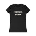 Flightline Woman Tee — Women's Aviation T‑Shirt