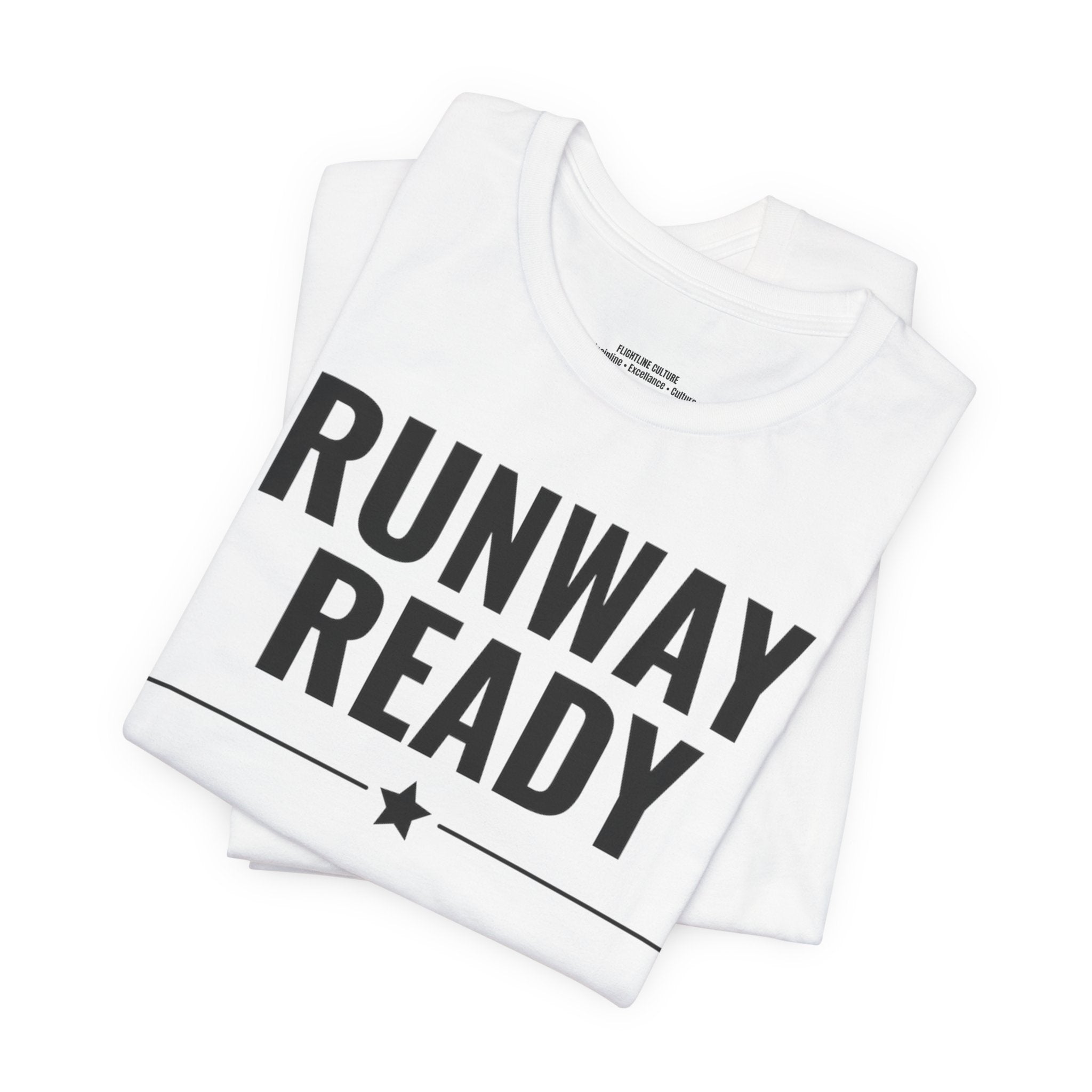 Runway Ready Tee — Aviation-Inspired Graphic T-Shirt