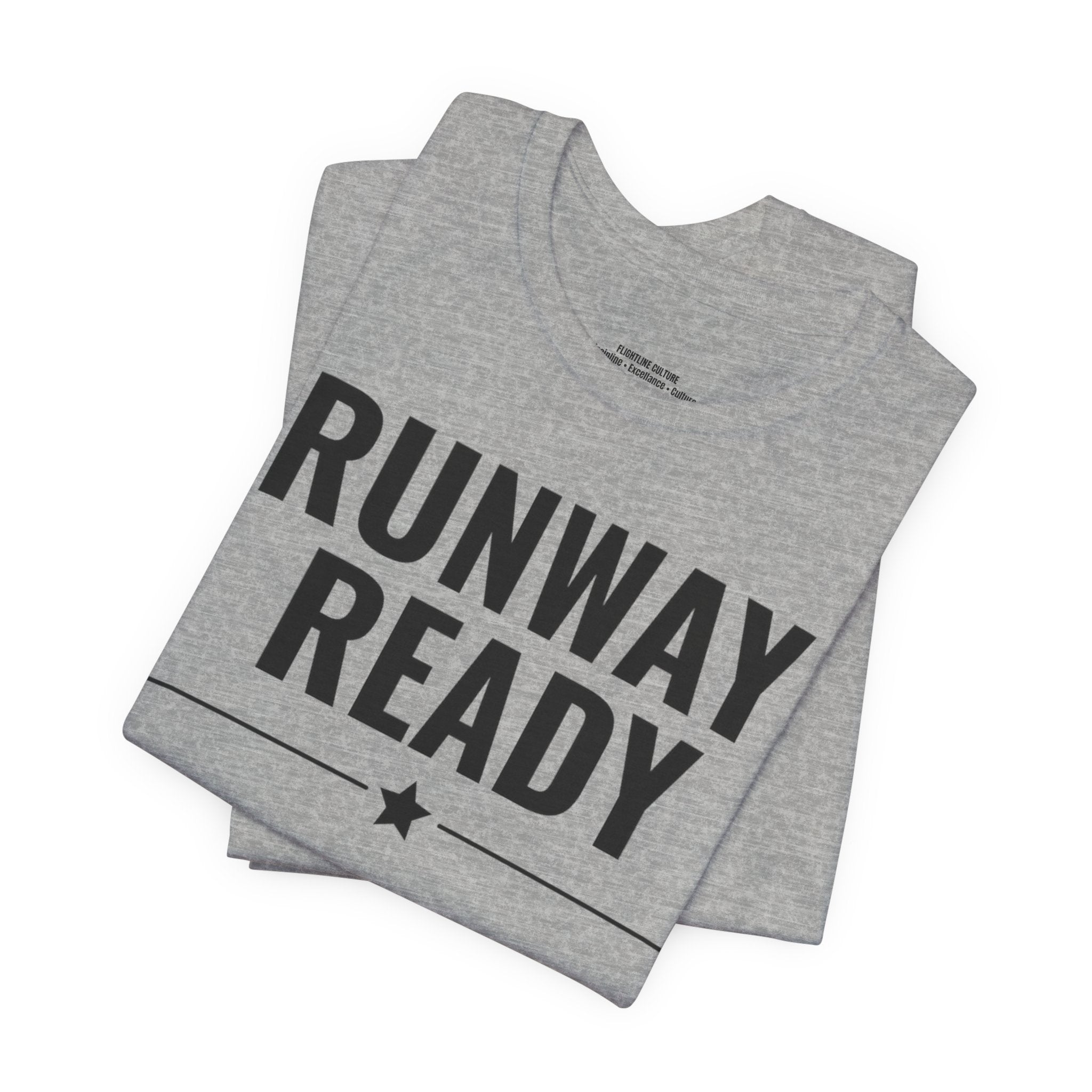 Runway Ready Tee — Aviation-Inspired Graphic T-Shirt
