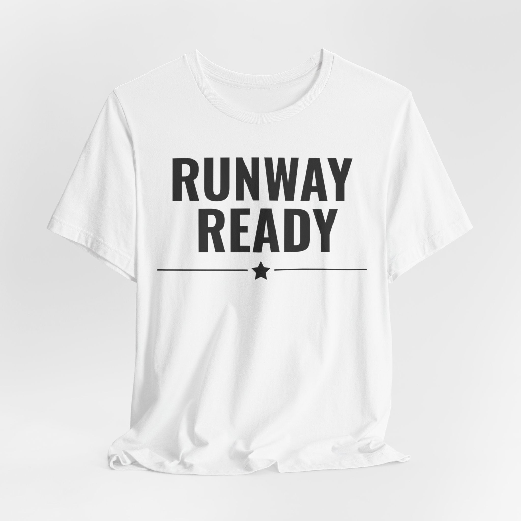 Runway Ready Tee — Aviation-Inspired Graphic T-Shirt
