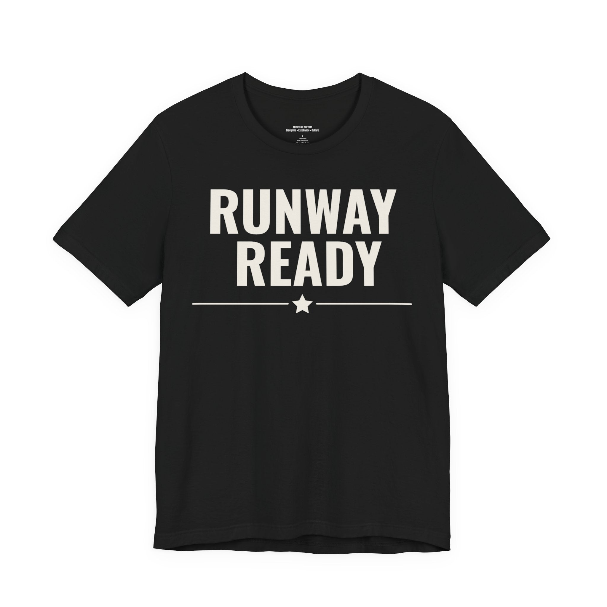 Runway Ready Tee — Aviation-Inspired Graphic T-Shirt