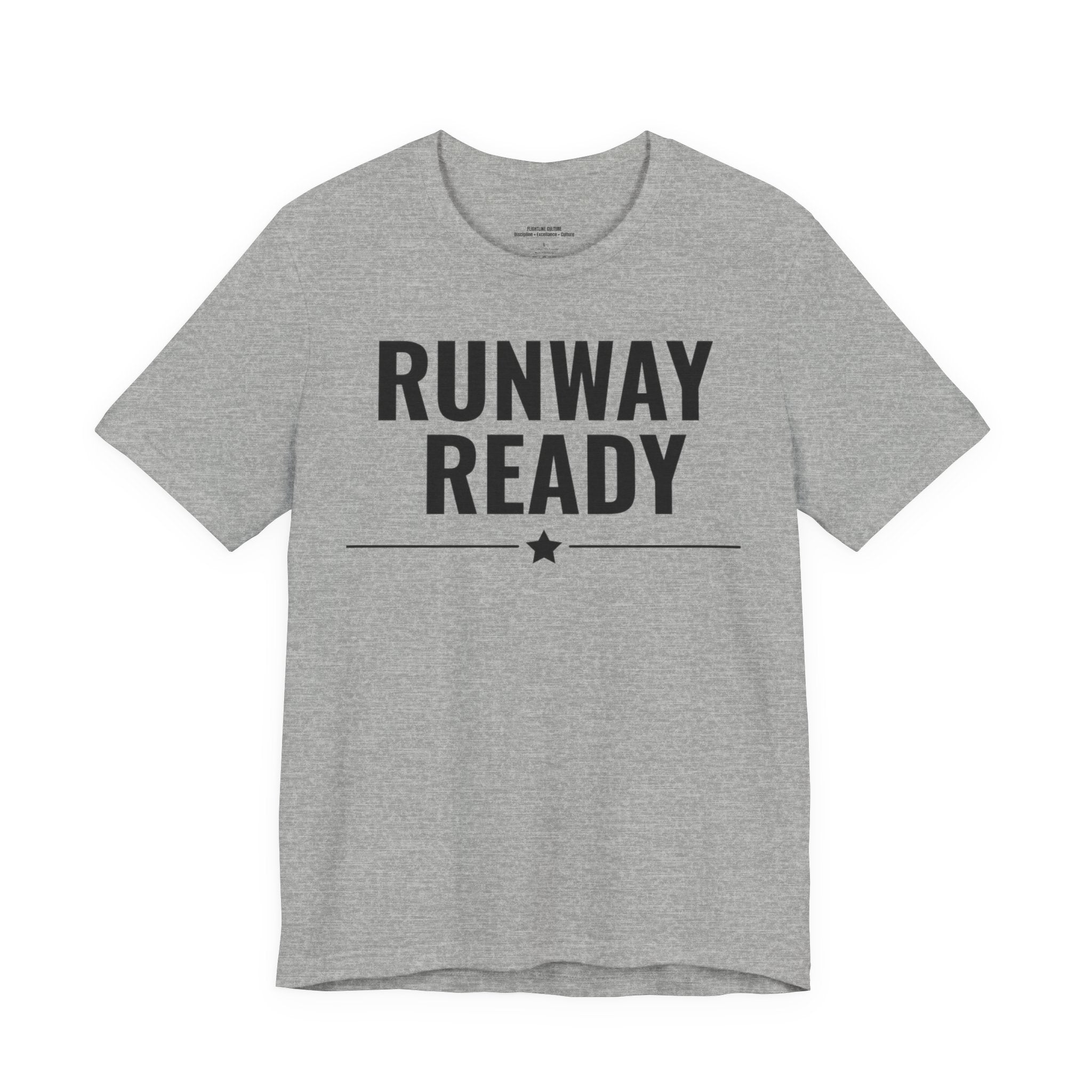 Runway Ready Tee — Aviation-Inspired Graphic T-Shirt