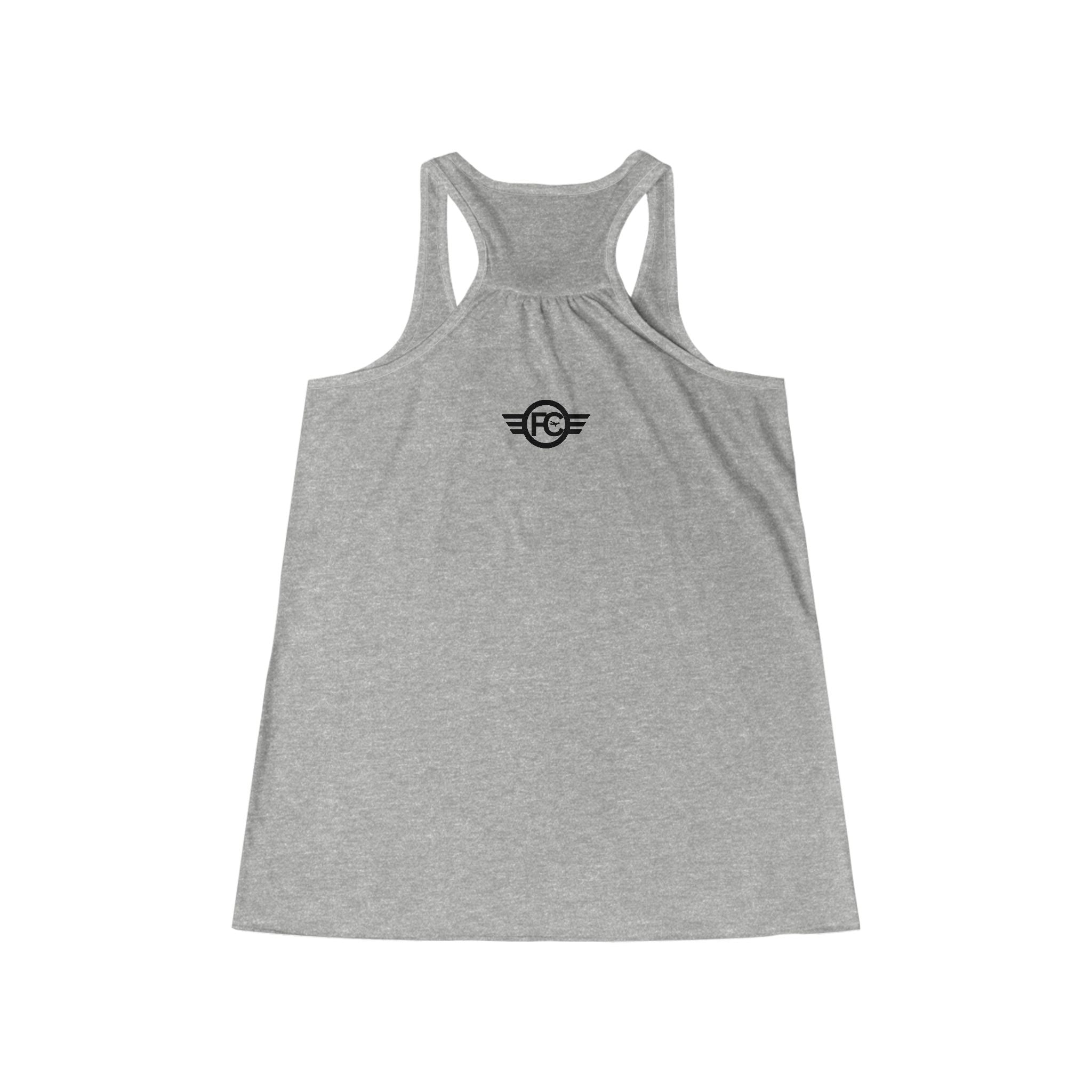 Flightline Strong Women’s Racerback Tank Top — Military/Aviation Support Tank