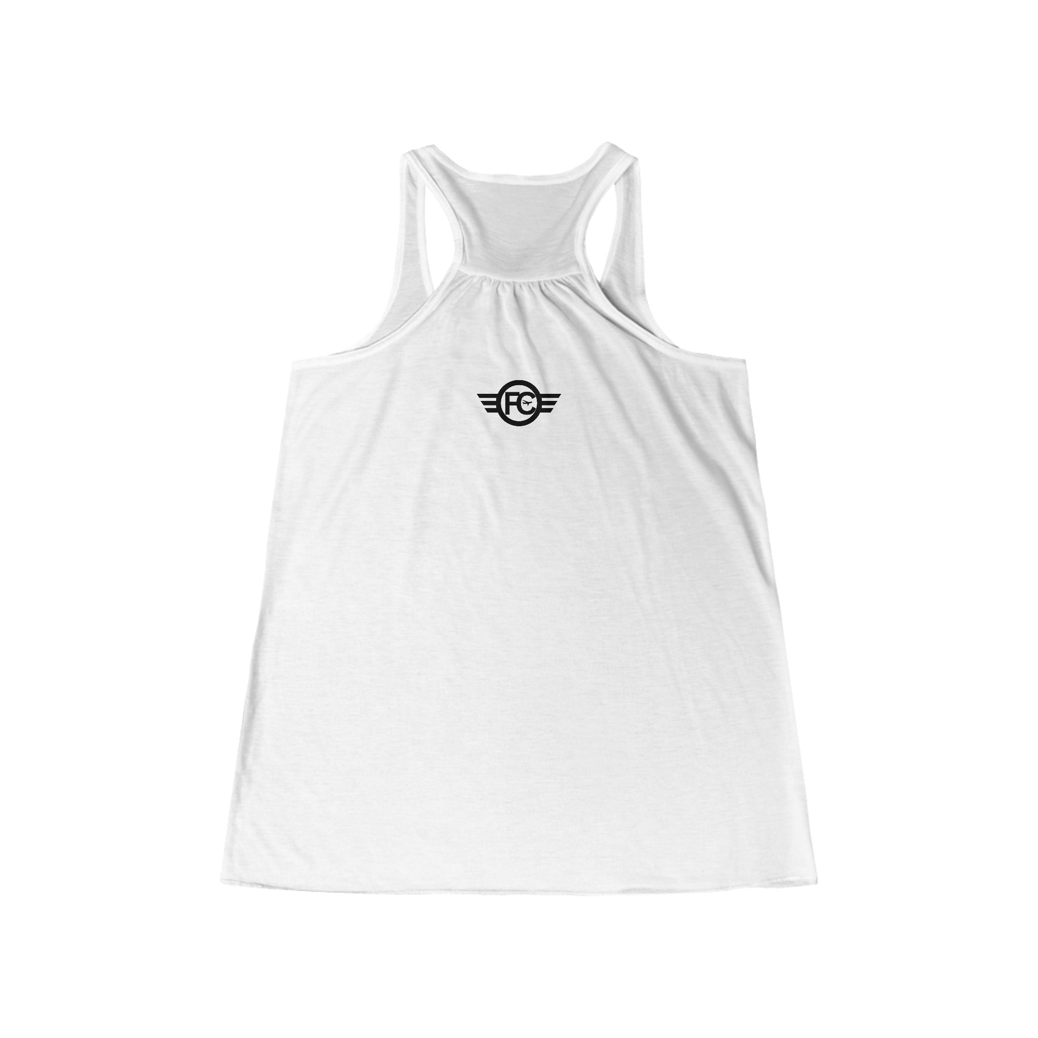 Flightline Strong Women’s Racerback Tank Top — Military/Aviation Support Tank